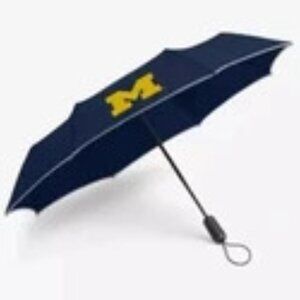NWT: Weatherman TRAVEL Umbrella: University of MICHIGAN WOLVERINES